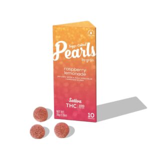 Grn | Pearls | Raspberry Lemonade | 10pk/100mg