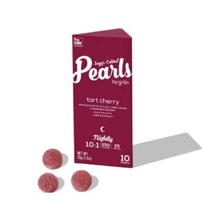 Grn | Pearls | Tart Cherry | 10 CBN : 1 THC | 10pk/25mg