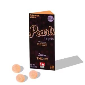 Grn | ROSIN Pearls | Orange Yuzu | 10pk/100mg