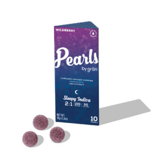 Gron | Pearls | Wildberry | 2 THC : 1 CBN | 10pk/100mg